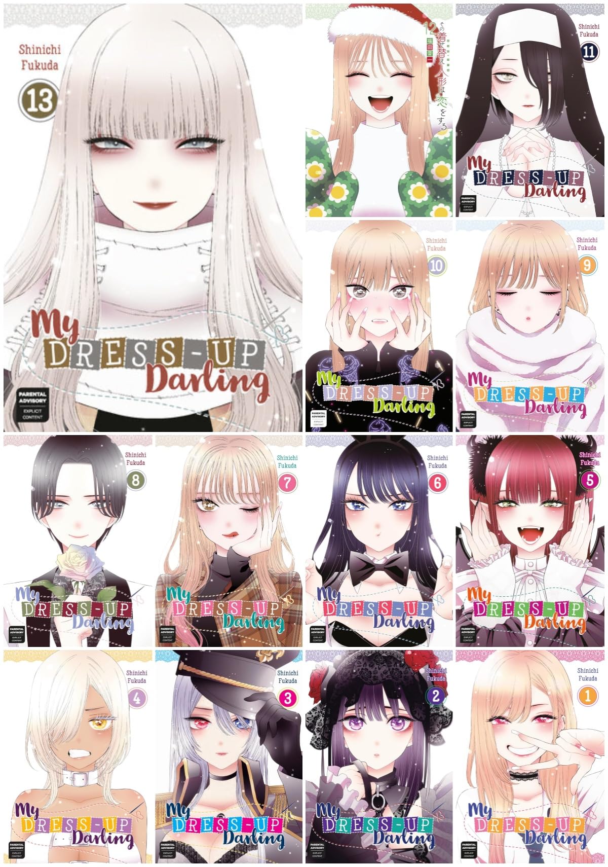 My Dress-Up Darling Series 13-Book Ultimate Collection Set (Vol.1
